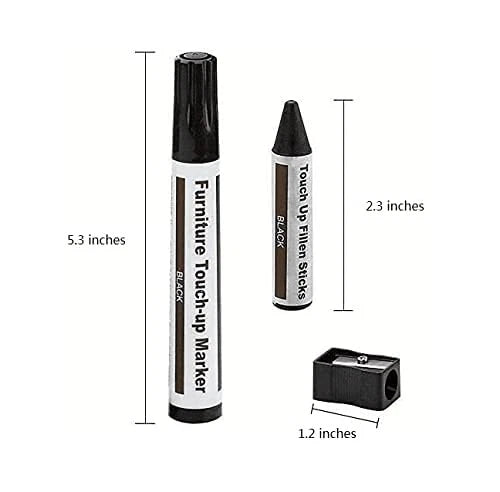 DAIXISM Furniture Repair Kit Wood Markers Wax Sticks, for 21 Piece Set, OAK