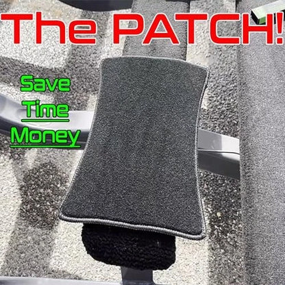 Boat Trailer Bunk Carpet Patch - 80oz syd - PATCH - 14in x10.5in, Black