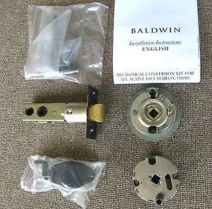 Baldwin Hardware 5399.102.H Conversion Kit 2 inches x 2-1/4 inches, Bronze