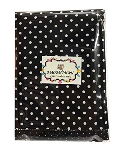 Amornphan  Printed Black Series Cotton Bundles Quilting Fabric for