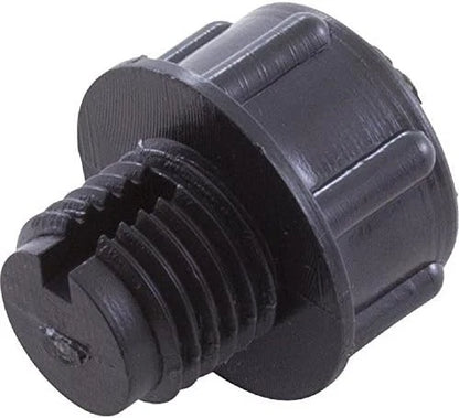 Waterway Plastics 715-1001 Air Bleed Plug 2.0 x x 1.0", Black