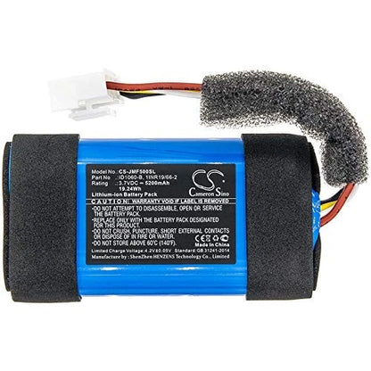 Cameron Sino  5200mAh Replacement Battery for Flip 5, FLIP5WHTAM,...