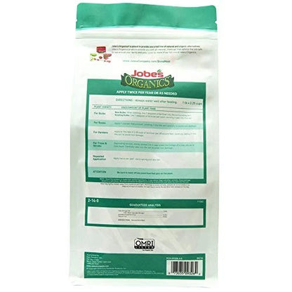 Jobe's Organics Granular Bone Meal Fertilizer, Strong Root 4lbs, Multicolor