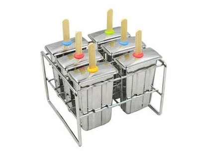 Onyx Stainless Steel Popsicle Mold stainless still