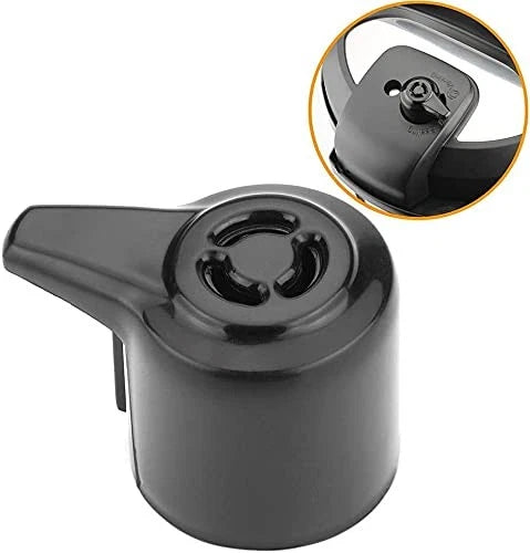 Steam Release Handle,Float Valve Replacement Parts with Anti-Block Shield DUO