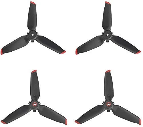 8Pcs Propellers Replacement for DJI FPV - Lightweight Drone Accessories Black