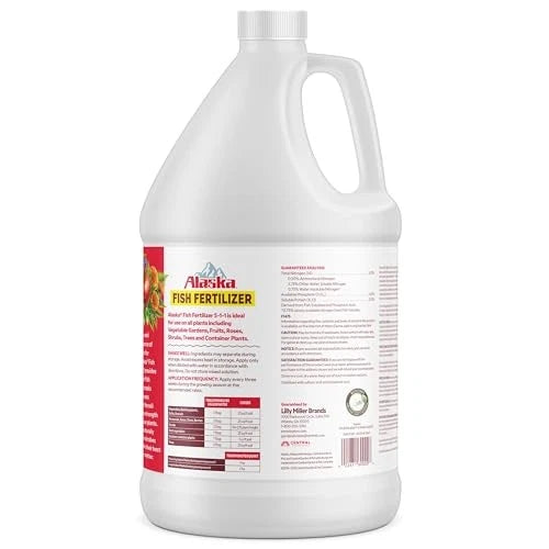 Alaska Fish Fertilizer OMRI Listed 5-1-1, 115 oz 5-1-1