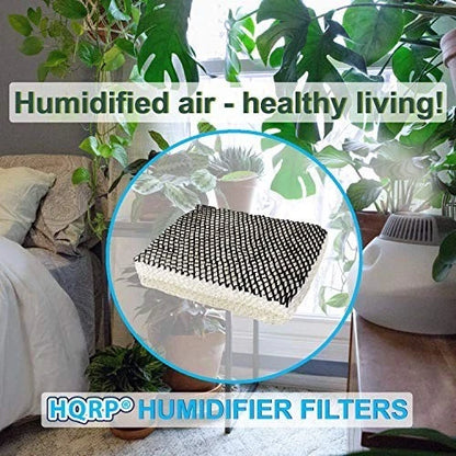 HQRP Humidifier Wick Filter for Bionaire C22, C33, W2, W2S, W6, W6H, white