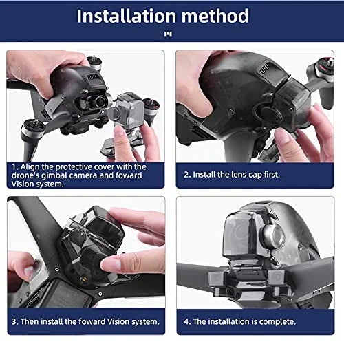BTG Gimbal Protector Camera Lens Cover Compatible with DJI FPV...