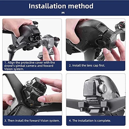 BTG Gimbal Protector Camera Lens Cover Compatible with DJI FPV...