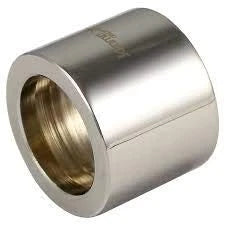 Krome Dispense Premium Brass Beer Faucet Shank Spacer - 1", Polished Chrome