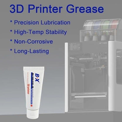 BX-300/F 3D Printer Grease 1oz High Temperature Lubricant for Linear Rods,...