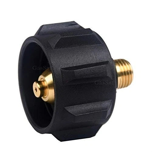 GasSaf QCC1 Propane Adapter Gas Regulator Valve Fitting with Acme Nut