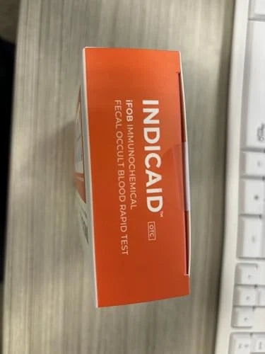INDICAID Immunochemical Fecal Occult Blood 1 Count (Pack of 2), White, Orange