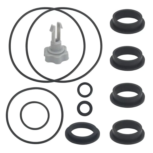 shiguan Sand Filter Pump Seal Gasket Replacement Kit Compatible with black [1]