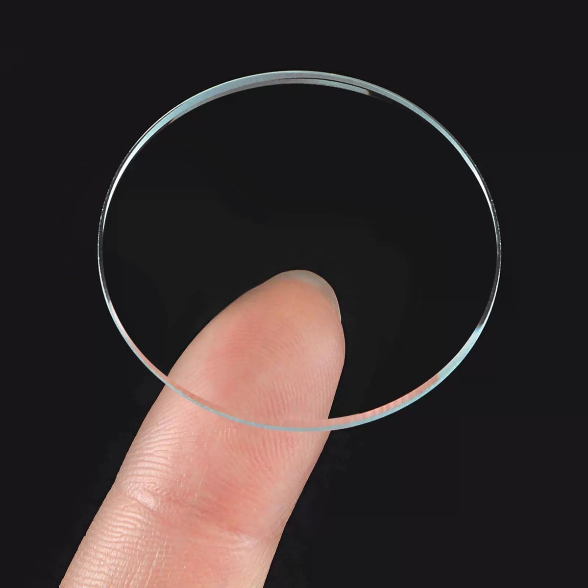 uxcell 6-Pack Watch Crystal Lens Glass 31mm Dia. Round Flat Mineral [6]